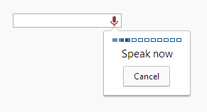 Add Speech Recognition icon to your html textbox